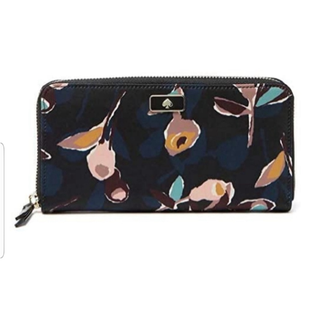 Kate Spade Daw Paper Rose large wallet
